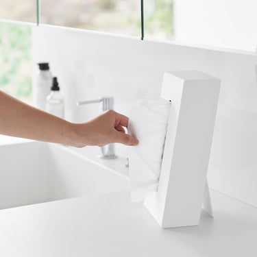 가로 세로 자유롭게 사용 가능한 티슈 케이스 타워