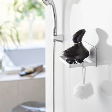 자석부착 욕실 두피 마사지기 다용도 수납 선반 타워