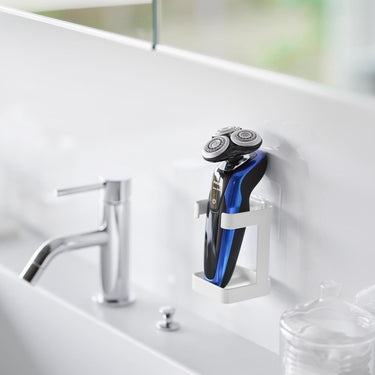 접착식 면도기 & 미용용품 수납 선반 타워