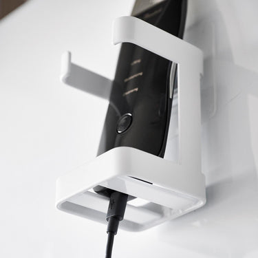 접착식 면도기 & 미용용품 수납 선반 타워