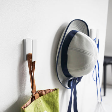 석고보드 벽 부착가능 모자 & 가방 벽걸이 후크 3개 세트
