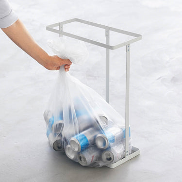 덮개달린 분리수거 쓰레기봉투 걸이 타워 45L 2개 세트