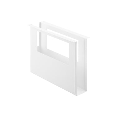 데스크 하단 A4 클리어 파일 & 태블릿 보관 홀더 타워