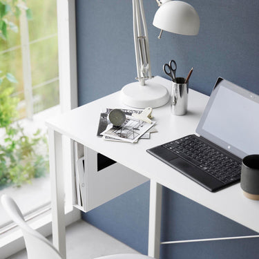 데스크 하단 A4 클리어 파일 & 태블릿 보관 홀더 타워