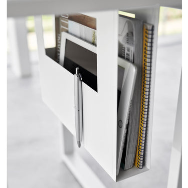 데스크 하단 A4 클리어 파일 & 태블릿 보관 홀더 타워