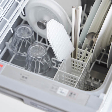 자석형 손잡이 세척 실리콘 스펀지 타워