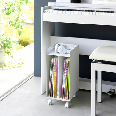 피아노 하단 이동식 악보정리 트롤리 타워