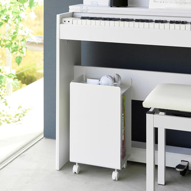 피아노 하단 이동식 악보정리 트롤리 타워