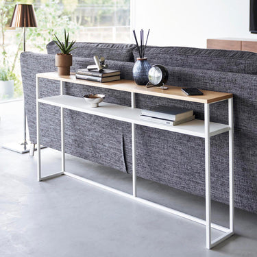 소파 뒤 수납 & 장식 테이블 선반포함