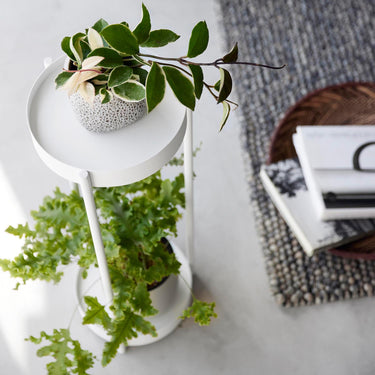 이동식 화분 2단 받침대 타워