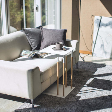 끼워넣는 소파 침대 사이드 테이블 플레인