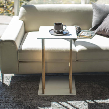 끼워넣는 소파 침대 사이드 테이블 플레인