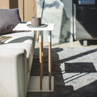 끼워넣는 소파 침대 사이드 테이블 플레인