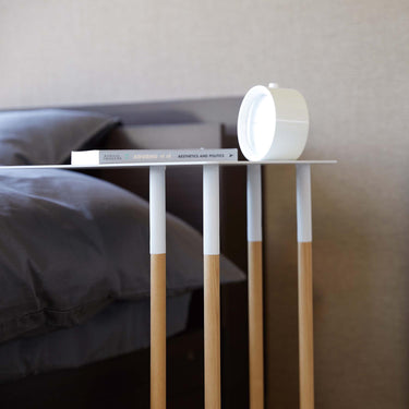 끼워넣는 소파 침대 사이드 테이블 플레인