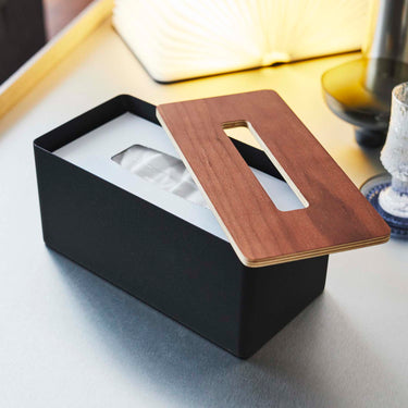 두꺼운 티슈 수납 가능 뚜껑 있는 휴지 케이스 린