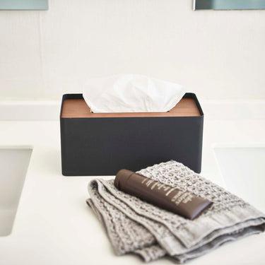 두꺼운 티슈 수납 가능 뚜껑 있는 휴지 케이스 린