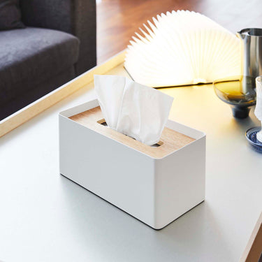 두꺼운 티슈 수납 가능 뚜껑 있는 휴지 케이스 린