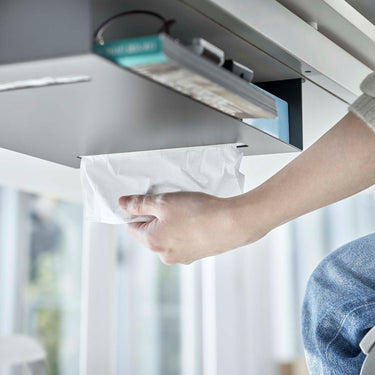 테이블 하단 다용도 수납 선반 타워