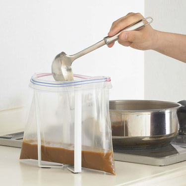 접이식 음식물 봉투 꽂이 물병건조 선반 타워