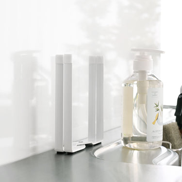 접이식 음식물 봉투 꽂이 물병건조 선반 타워