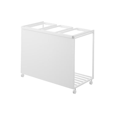 Tower Three-Compartment Recycling Cart [45L]