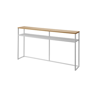 Tower Long Console Table With Shelf