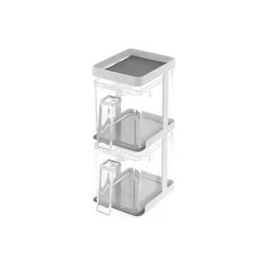 Tower Salt And Sugar Containers With Vertical Rack (2 Containers)