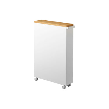 Tower Rolling Slim Bathroom Cart With Handle