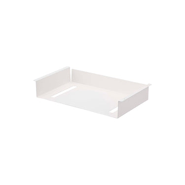Tower Under-Table Storage Rack With Tissue Dispener